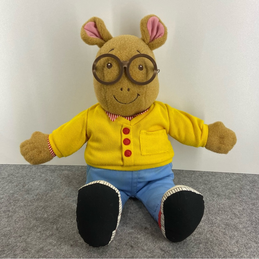 Vintage 1996 Playskool Talking Arthur Plush Toy 18 inches